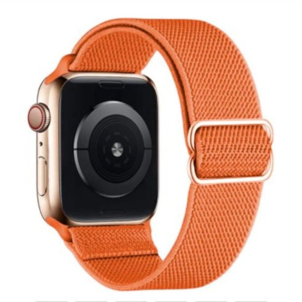 NEW BAND Orange Adjustable Strap For Apple Watch